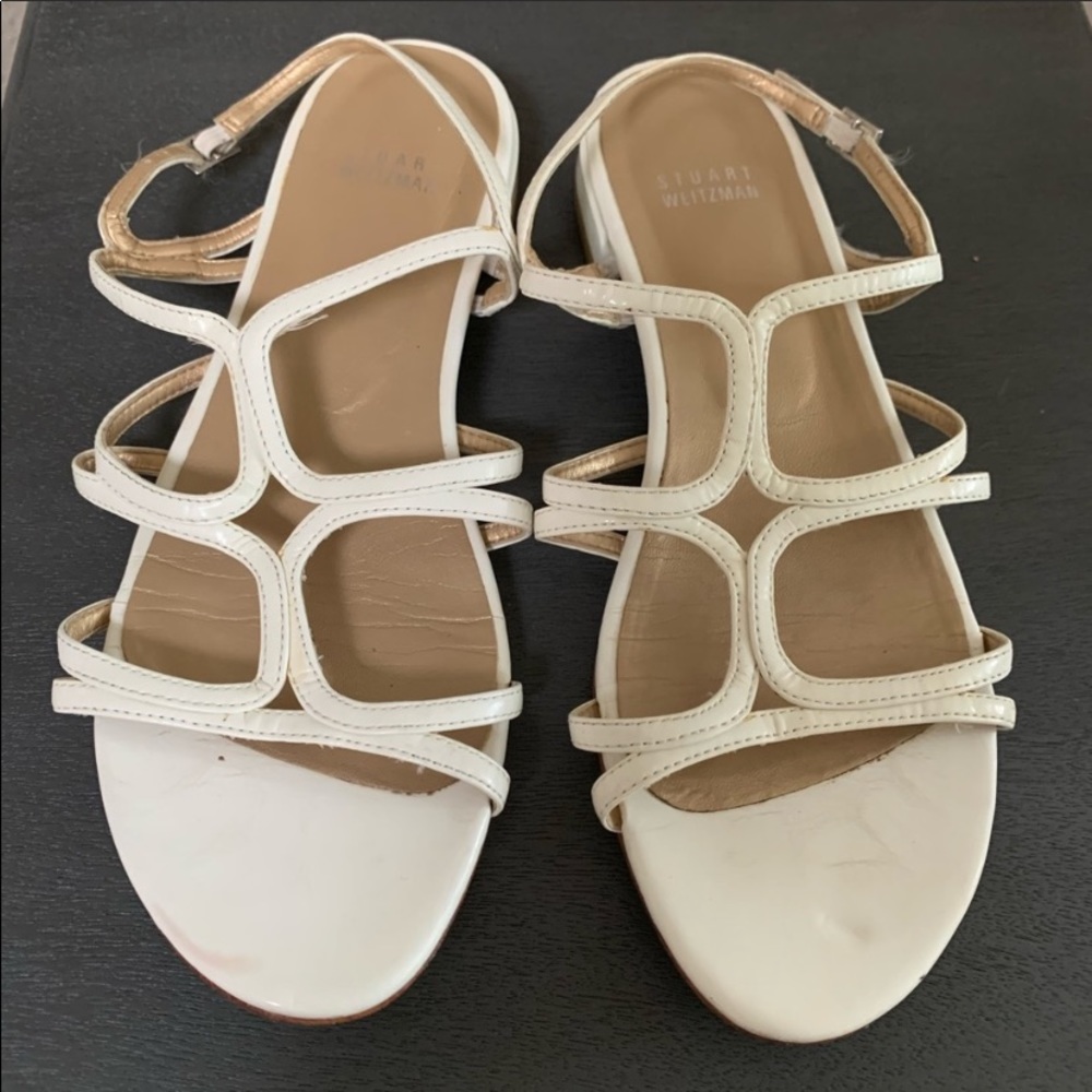 Stuart Weitzman tránsito strapping sandals 8.5.